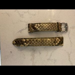 Michele Watch Snakeskin Band “18